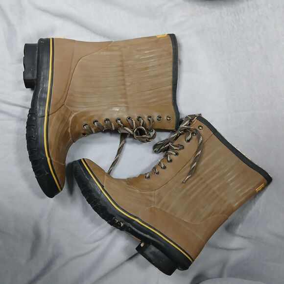 Weather Spirits Insulated Waterproof Boots Steel Shank Fishing Hunting Mens Sz 9 - Picture 12 of 13